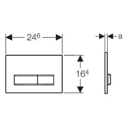 Geberit Sigma 50 115.788.SD.5