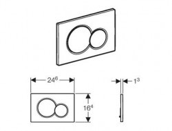 Geberit Sigma 01 115.770.DK.5