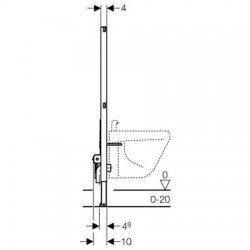 Geberit Duofix 111.520.00.1 (H112 )