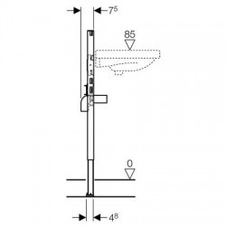 Geberit Duofix 111.490.00.1 (H98/82 )