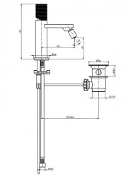 F.lli Frattini Rubinetterie Gaia S 55080S+55090