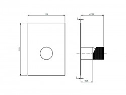 F.lli Frattini Rubinetterie Gaia S 55521S+55092+98011