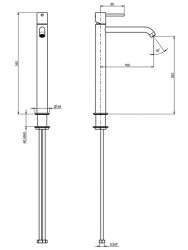 F.lli Frattini Rubinetterie Pepe XL 316 Inox 69465