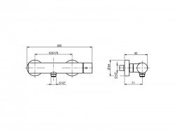 F.lli Frattini Rubinetterie Narciso S 78006S+90092