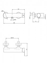 F.lli Frattini Rubinetterie Tolomeo 83006