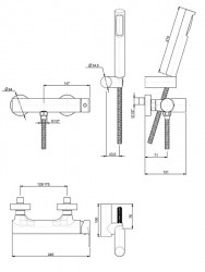 F.lli Frattini Rubinetterie Tolomeo 83008