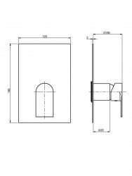 F.lli Frattini Rubinetterie Tolomeo 83521+98011