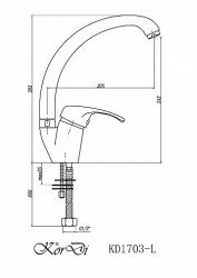 KorDi KD 1703L-C27 Matt