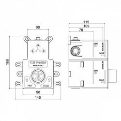 F.lli Frattini Rubinetterie Pepe - Pepe XL 12712V2+98712