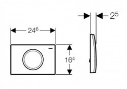 Geberit Sigma 10 115.758.KN.5