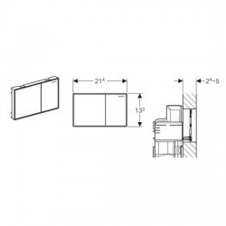 Geberit Sigma 60 115.640.SJ.1