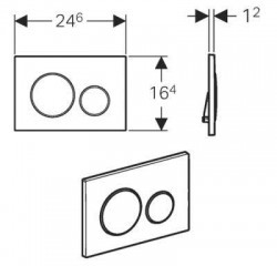 Geberit Sigma 20 115.781.SN.1