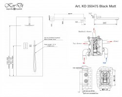    KorDi Black Night KD 350475 Thermo Quadro 3-way Black Matt