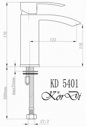 KorDi KD 5401-D46 Black