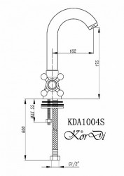 KorDi KD 1004S-F04 Bronze