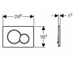 Geberit Sigma 01 115.770.11.5