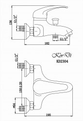 KorDi KD 2304-C6 Matt